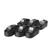 6 x Clamp Lock Straps, Lashing Straps, for up to