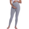 Joyaria Women Plus Size Maternity Leggings Yoga Pants Over Belly/Bump