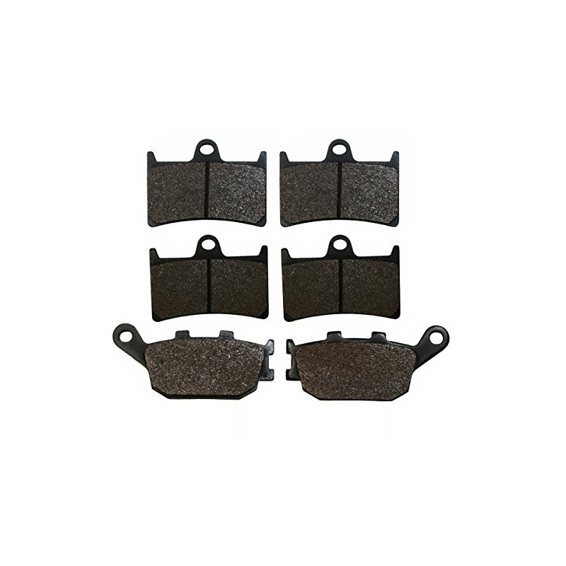 Front & Rear Brake Pads for Yamaha 2005-2011 YZF R6