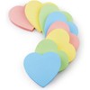 Early Buy 3x3 Heart Shape Sticky Notes 8 Pads/Pack, 75
