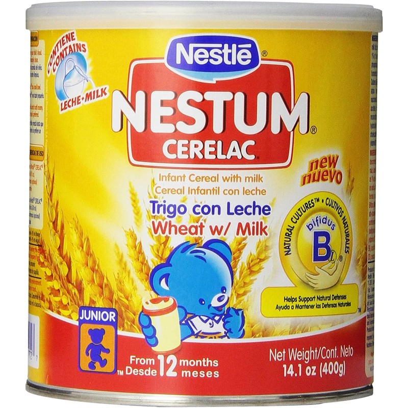 Nestle Nestum Infant Cereal (Wheat and Milk, Pack of 1)