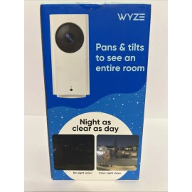 WYZE Cam Pan Color 1080p Night Vision Tilt & Zoom Camera WYZECP2LB New Sealed
