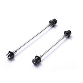 MTB Road Bike Cycling Wheel Hub Non Quick Release Lock Skewers Sets, Hex Locking Skewer M5 Hex Head Anti Theft Secure Lock Skewers