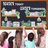 Spring Potted Plant Bulletin Board Set Boho Motivational Reading Classroom