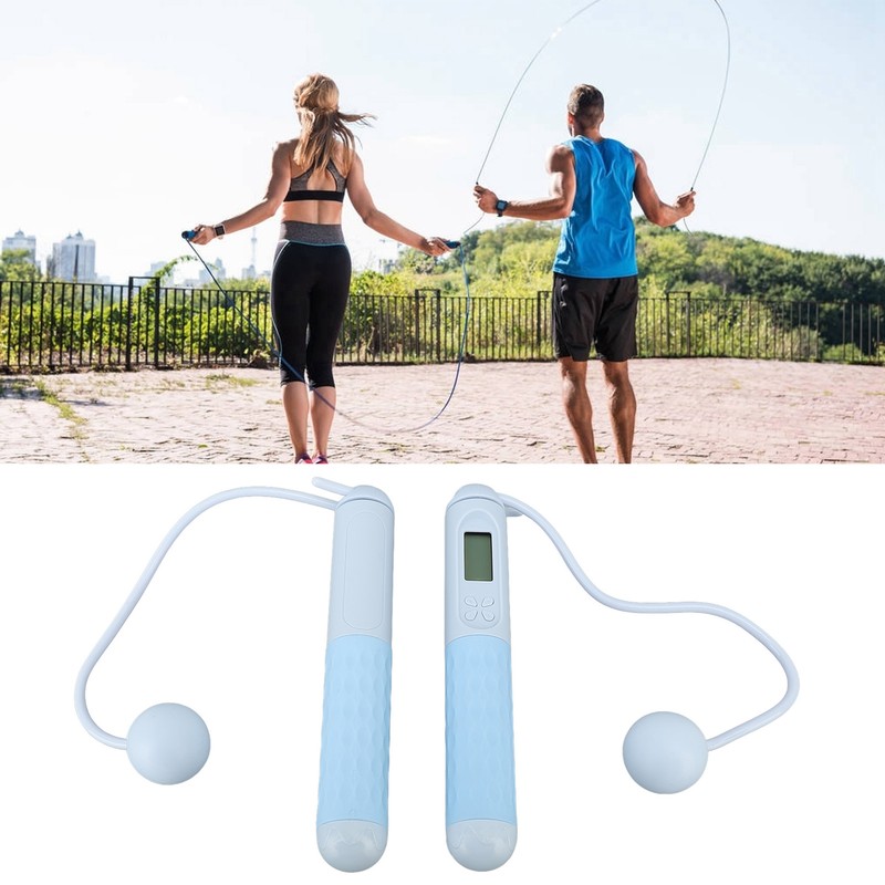 Cordless Jump Rope with Counter Flexible Adjustment Smart Jump Rope