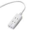 Elecom T-KM01-2320WH Power Strip Magnet, 6.6 ft (2 m), 3