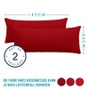 Dreamzie Pillowcases, 40 x 145 cm (Set of 2), 100%