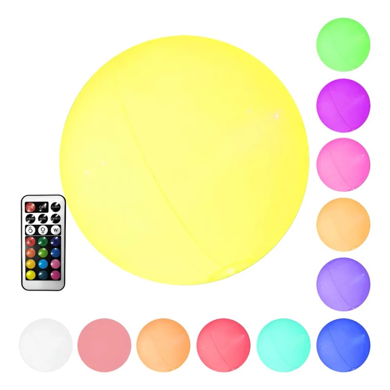 13 Color Inflatable Led Beach Ball Led Light Up Ip67