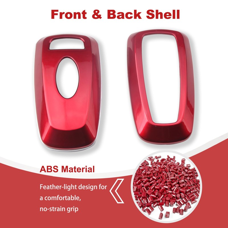 QBUC for Ford Key Fob Cover with Keychain Full Protection