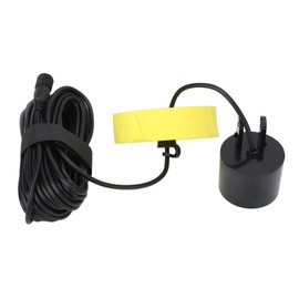 Generic Portable Fish Finder, Kayak, Boat Wired Handheld Fish Depth Finder LCD Display, Sonar Sensor for Lake Sea Ice, 100M/328Feet Detection Range