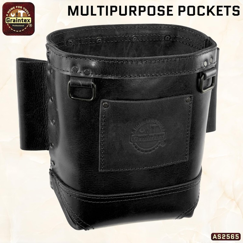 Graintex AS2565 :: Nut & Bolt Bag with Bull-Pin Loop