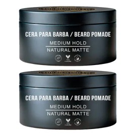 Kit X2 Cera Para Barba The Shaving Co Fijación Media Natural. Nutre Hidrata y Humecta tu barba desde la raiz hasta la punta. Contiene Vitaminas.