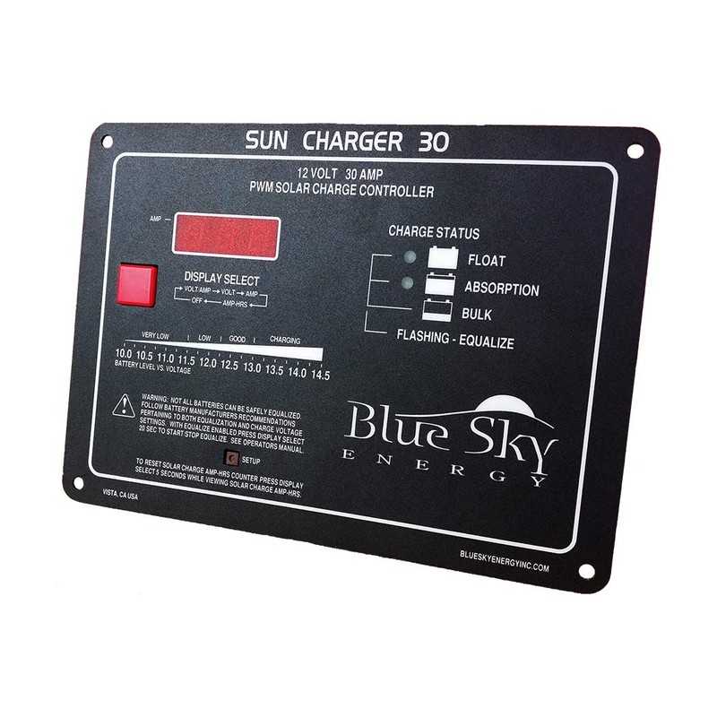 Blue Sky Energy SC30 30A PWM Solar Charge Controller with