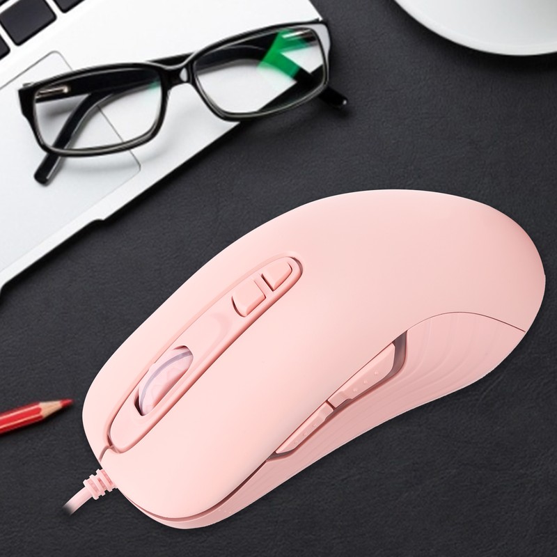Ajazz Wired Mouse 6‑Speed DPI Drive Adjustable 7 Button Plug