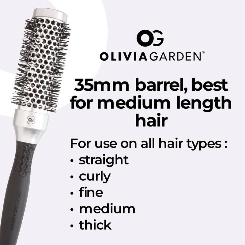 Olivia Garden - Essential Blowout Classic Silver - 35