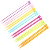 14 Pcs Knitting Needles Multicolour Portable 25cm Sweater Needle Plastic
