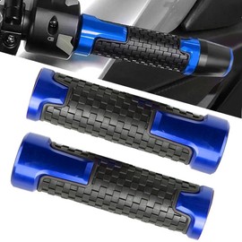 22 mm 7/8 Inch Motorcycle Handlebar Grips Universal for Suzuki V-Strom 650 1000 DL650 DL1000 SV650 Burgman 650 400 125 200 250 GSX-R GSX-S 600 750 1000 Blue