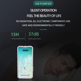 HEYAXA Air Purifiers for Home Large Room, H13 True HEPA Filter, Filterable 99.97% Micron Particles/Smoke/Pet Dander/Odor/for Office, Dorm, Apartment, Kitchen (Green Leaves)