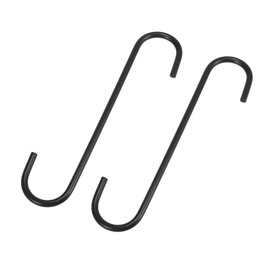 X AUTOHAUX 2pcs S Shape Brake Caliper Hangers Brake Caliper Hooks for Car Black