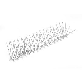 Bird B Gone, Stainless Steel Bird Spikes, 8-Inch Wide (10-Feet)