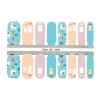 Glam Girl Nails Llama Love Nail Polish Strips / Nail Wraps / Nail Stickers