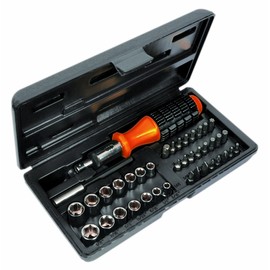 Avit AV07030 Socket and Bit Set (40 Pieces)