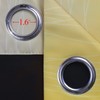 Estelar Textiler Yellow and Gray Blackout Curtains 96 Inches Long,