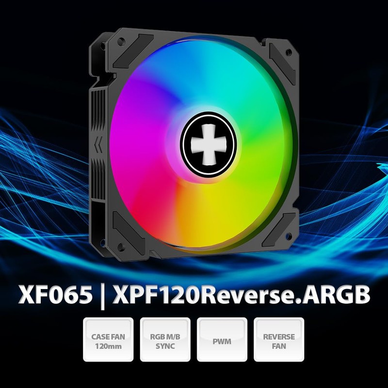 XILENCE Fan 120 x 120 Performance A Reverse ARGB White