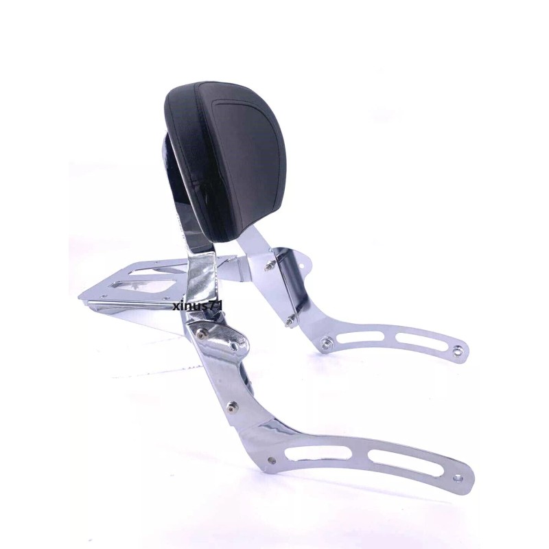 JMei Sissy Bar Backrest with Luggage Rack For Kawasaki Vulcan