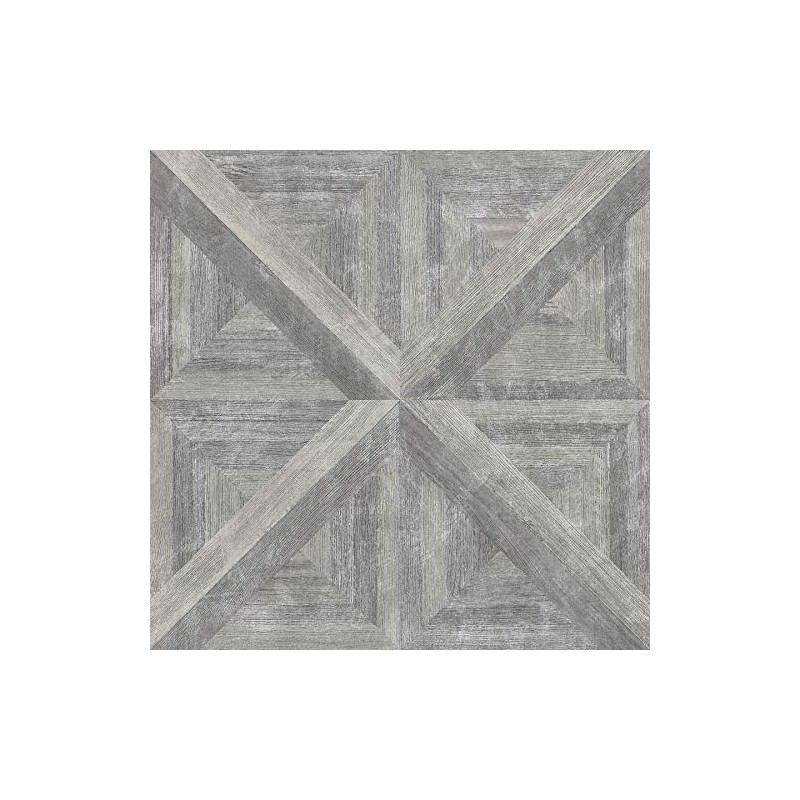 FloorPops FP3295 Townhouse Peel & Stick Floor Tiles, Grey