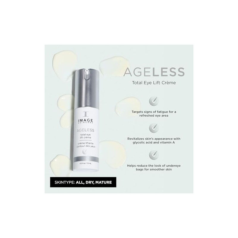 IMAGE Skincare Ageless Total Eye Lift Crème with SCT, 0.5
