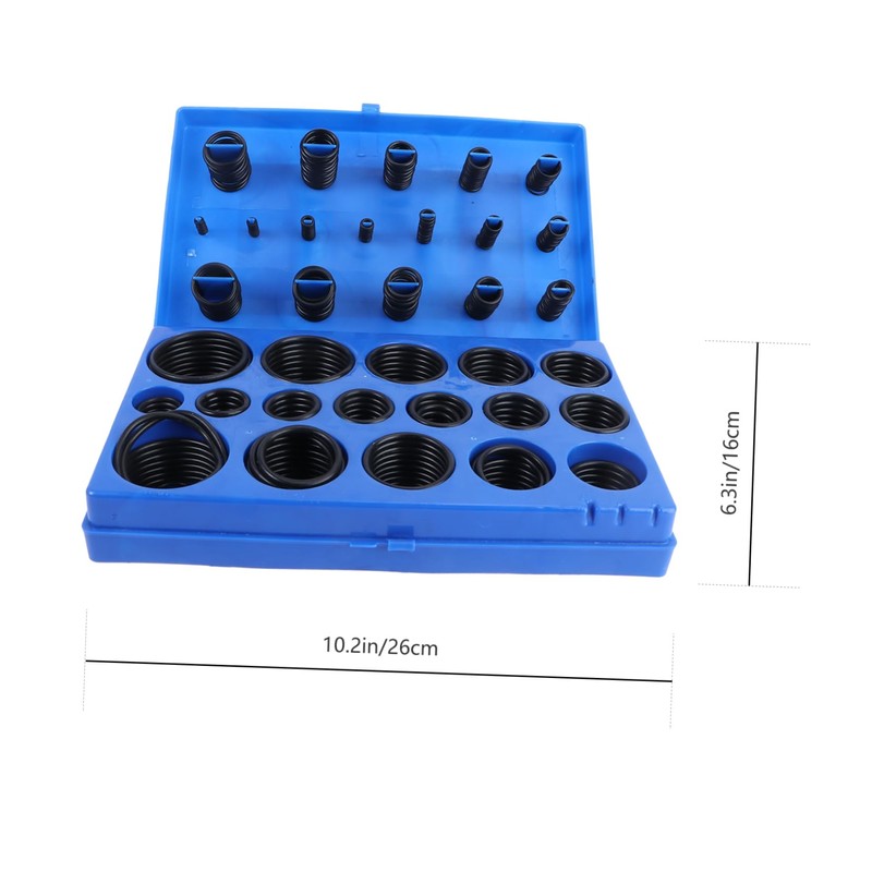 ULTECHNOVO Rubber Grommet Kit 419pcs Ring Assortment Automotive Care Metric