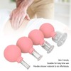 4pcs Glass Face Cupping Set Silicone Lymphatic Drainage Skin Lifting