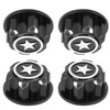 4pcs Aluminum Alloy Wheel Hub Cap Cover Accessory Fit for