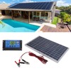 Solar Panel 10W 12V Polycrystalline IP65 Waterproof Portable 30A Solar