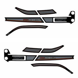 Resin Bike Motorcycle 3D Stickers Compatible with Harley Davidson Pan American 1250 - Special 1250 2020-2023. Handguards Protections from Impact and Scratches. Resin Stickers - Made in Italy