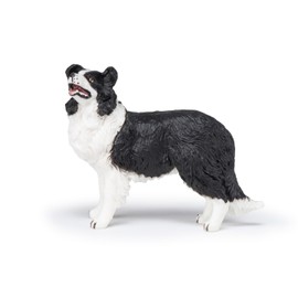 Papo - Hand-Painted - Figurine - Dogs ans Cats - Border Collie Figure-54008 - Collectible - for Children - Suitable for Boys and Girls - from 3 Years Old