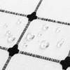 MitoVilla White Black Boho Shower Curtains for Modern Farmhouse Bathroom