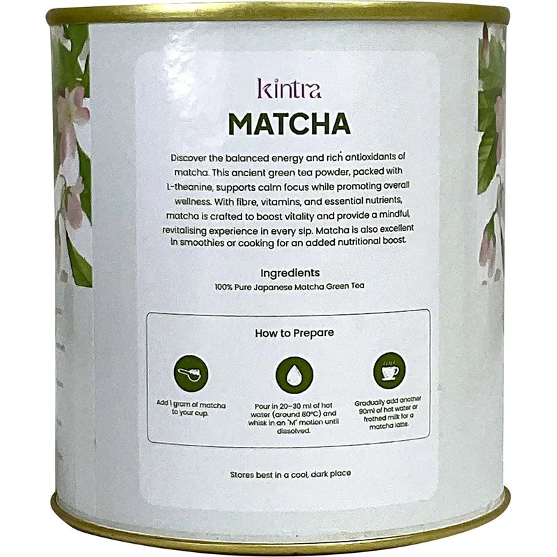 Kintra Foods Matcha Green Tea 100% Japanese Green Tea Powder
