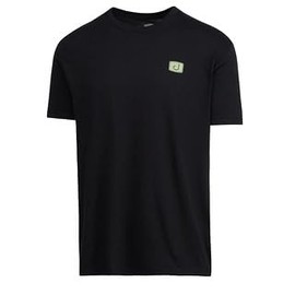 Avid Gear Fishing Iconic Hook Adult SS T-Shirt Outdoor Style and Comfort SS T-Shirt - Shelter Black, Size: Small