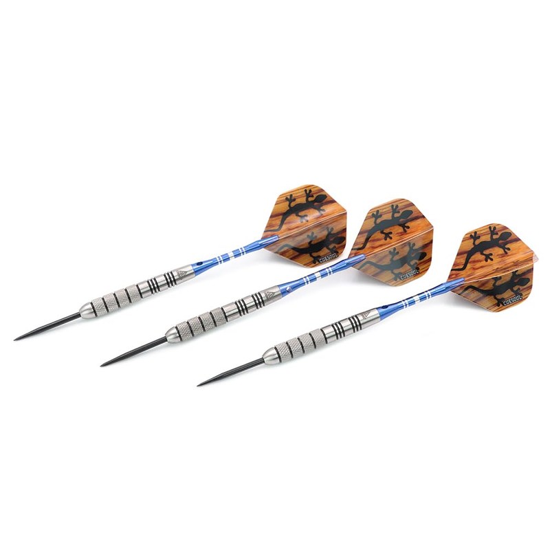 CUESOUL 24 Grams Tungsten Steel Tip Darts Set 95% Tungsten-24