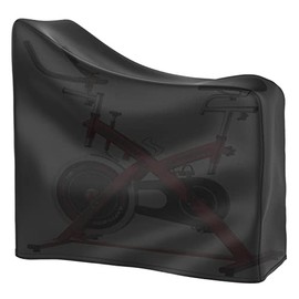 Tonhui Exercise Bike Cover, Heavy Duty Waterproof Oxford Cloth Vertical Protective Cover