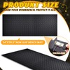 Extra-Long Workbench Mat 24" x 70.5", Scratch-Resistant PVC Work Bench