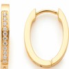 Leonardo 32025292 Women's Creole Earrings Stainless Steel, Stainless Steel, No