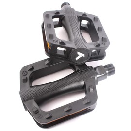 KHE BMX Kids Pedals PVC Black 1/2 Inch CrMo Axle 85 mm Wide Only 288 g