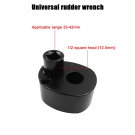 JNNJ Spurstangenschlüssel Entferner Werkzeug, Spurstangen Schlüssel Axialgelenk Werkzeug, Werkzeug Zum Entfernen Spurstange Für Autoreparaturwerkzeuge, 33mm-42mm Universal Spurstangenkopfschlüssel
