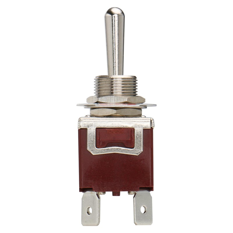 Baomain Momentary Toggle switch (ON)-OFF-(ON) 6 Pins 3 Positions DPDT