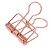 50Pcs Hollow Binder Clips Metal Paper Binder Clips for Documents