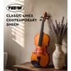 Violin 3/4 Full Size, Beginners Fiddle Kit with Case &
