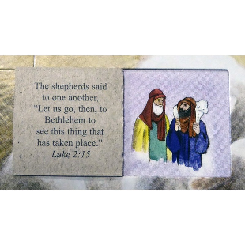 Vermont The Christ Child Advent Calendar with Nativity Story